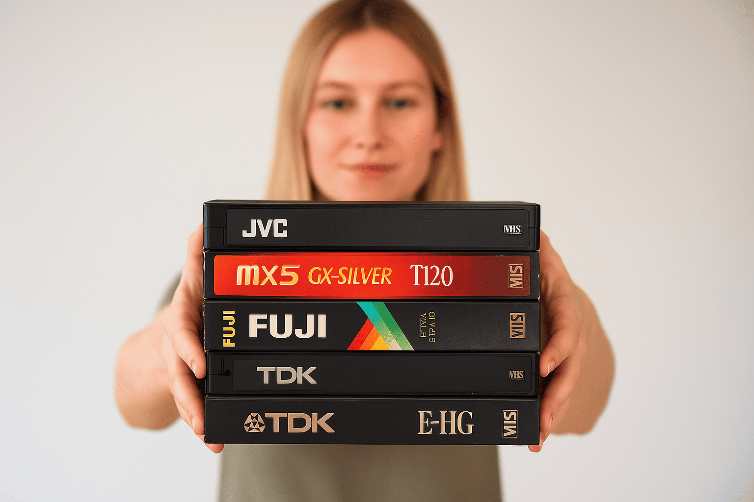 cassettes vidéos vhs